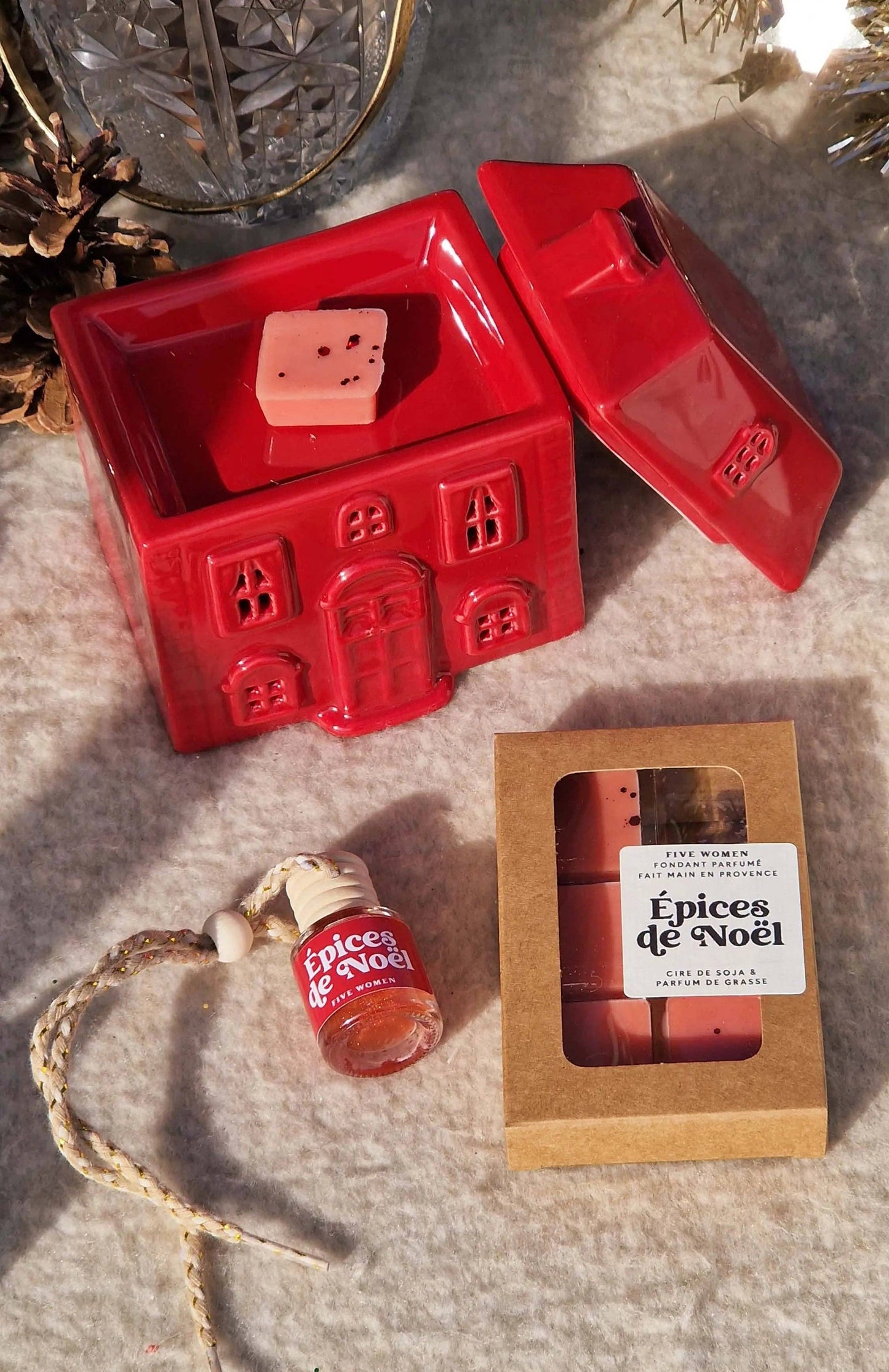 Fondants parfumés - senteur Épices de Noël