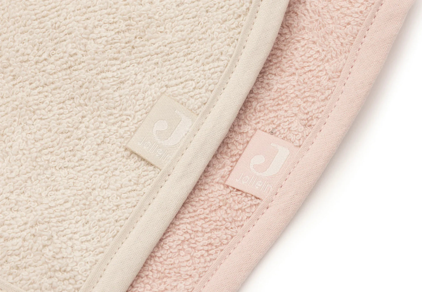 Lot de 2 bavoirs bandana éponge - Silk Rose & Sand