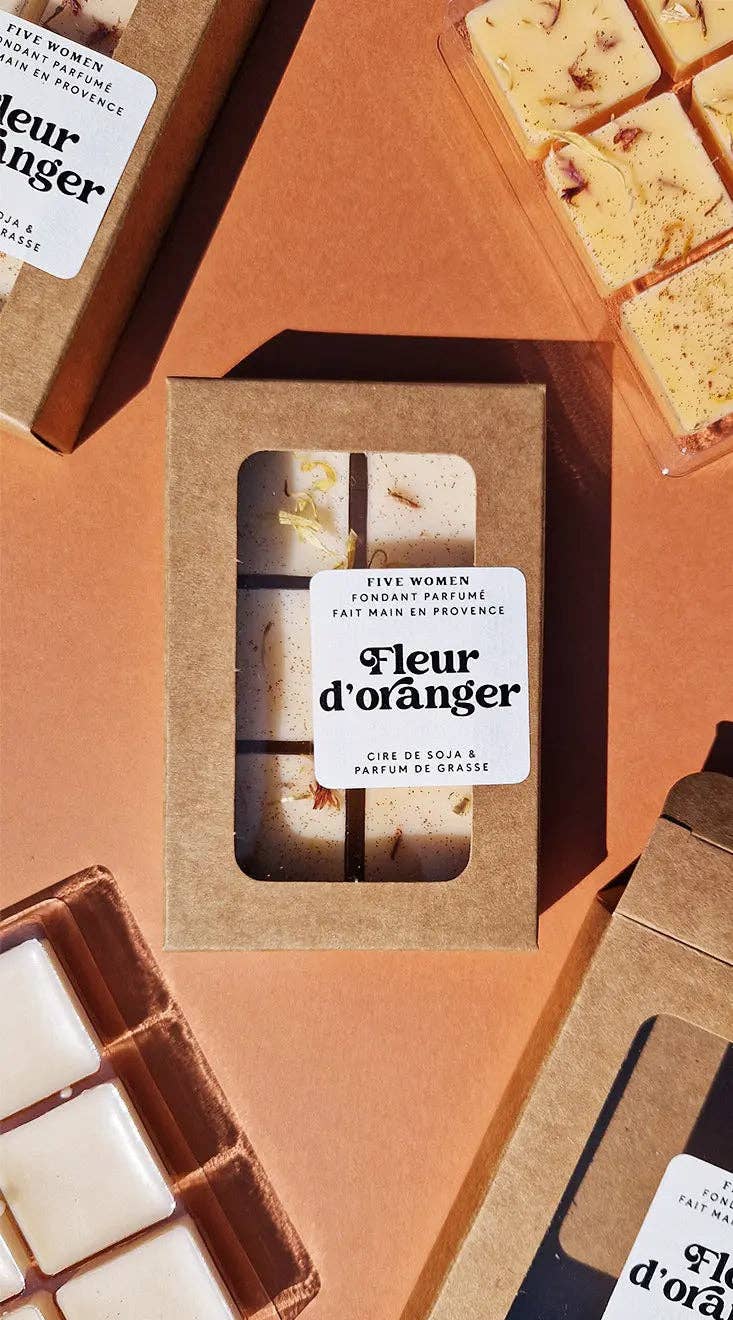 Fondants parfumés - senteur Fleur d'oranger