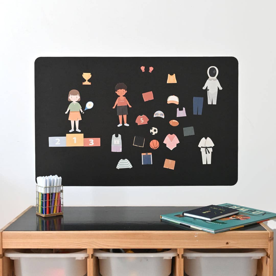 Jeu magnétique - Mes tenues sportives