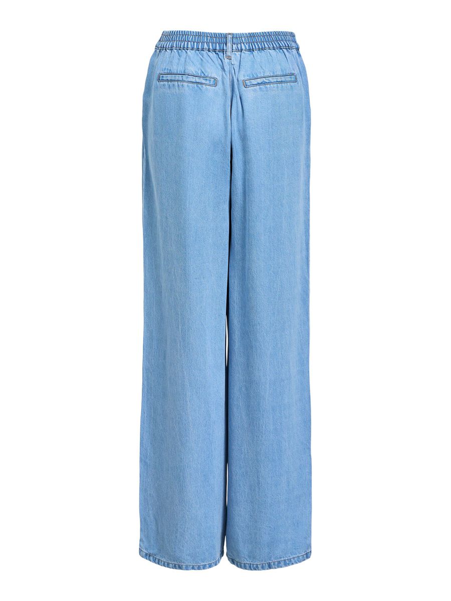 Pantalon Lisa Wide Light Blue Denim