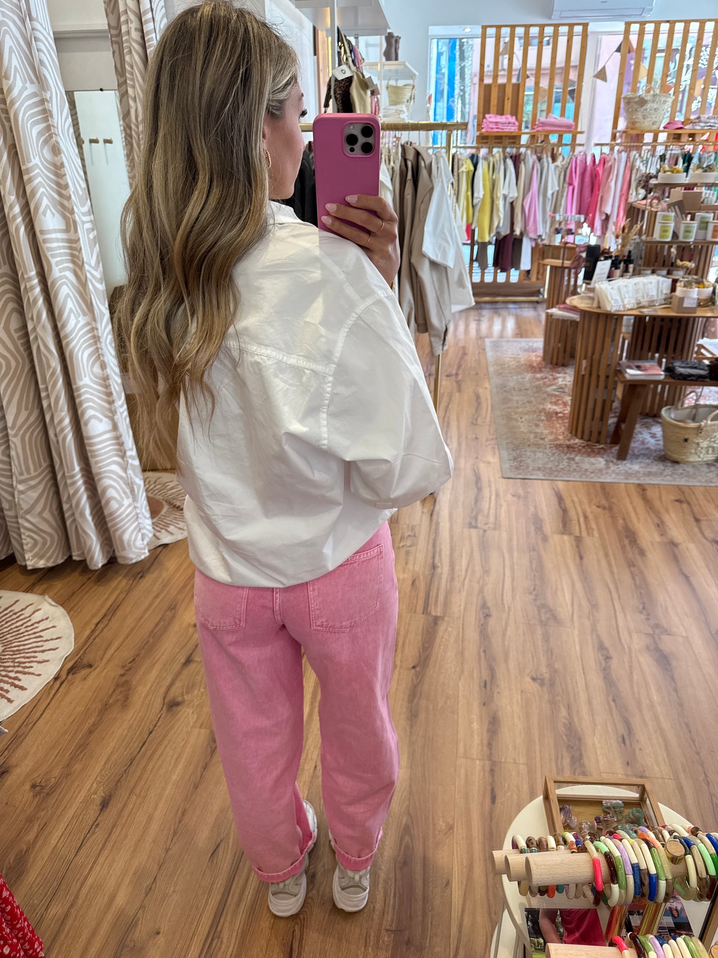 Jeans Avena rose