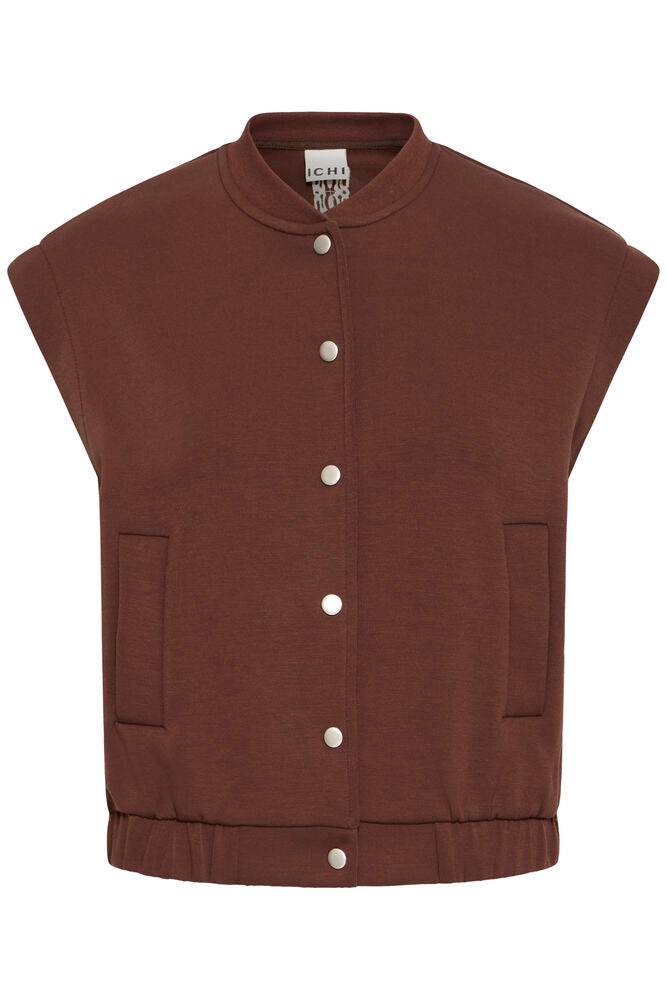 Veste sans manches Cozy Brown