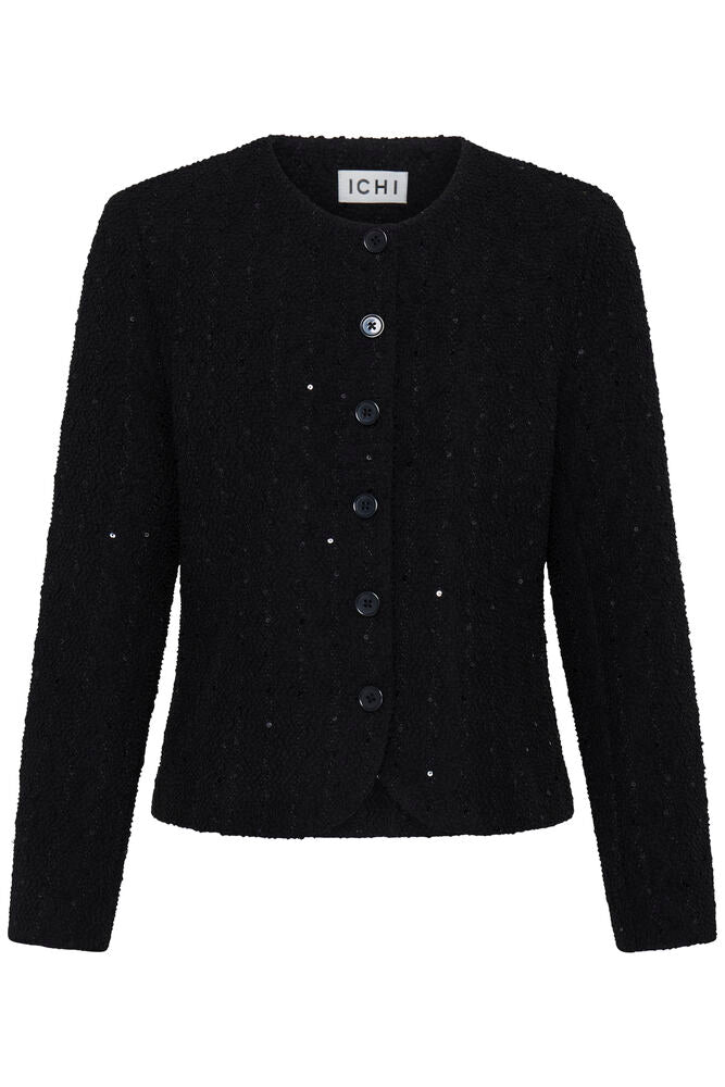Veste Ninki Noir à paillettes