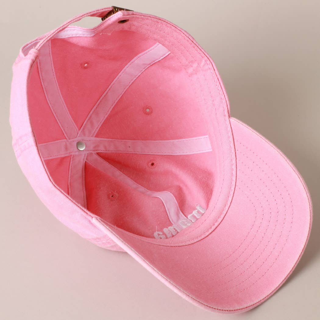 Casquette de baseball en coton brodée « mama »