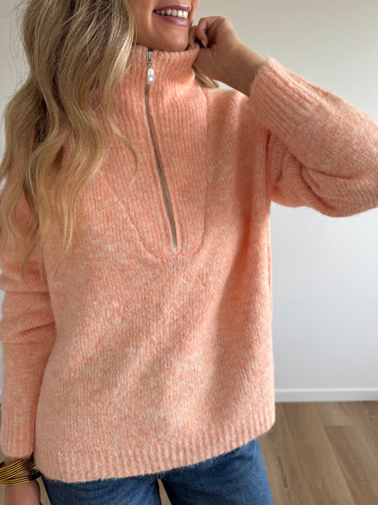 Pull Perla Abricot