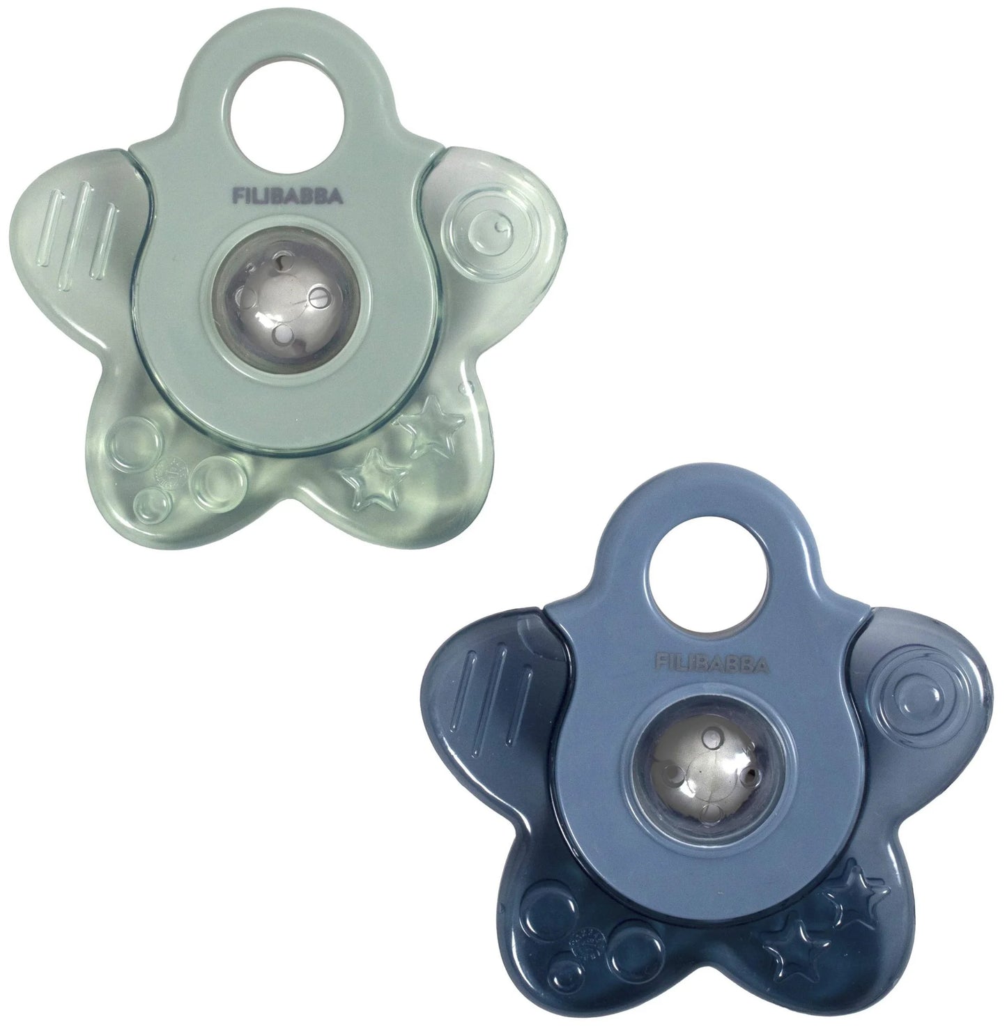 Anneau de dentition rafraîchissant étoile Pack x 2