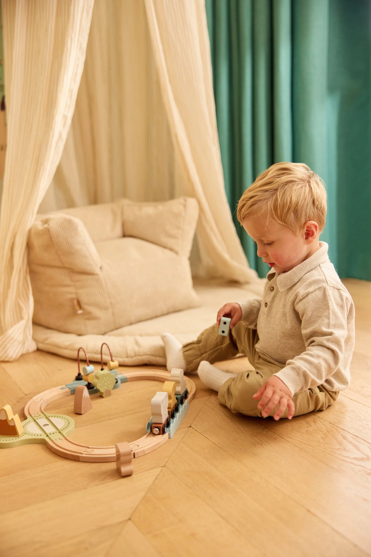 Set de train en bois - Jollies