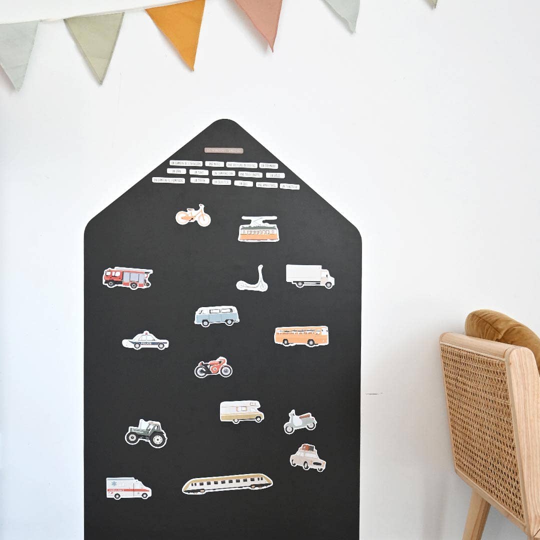 Jeu de magnets – Les transports terrestres