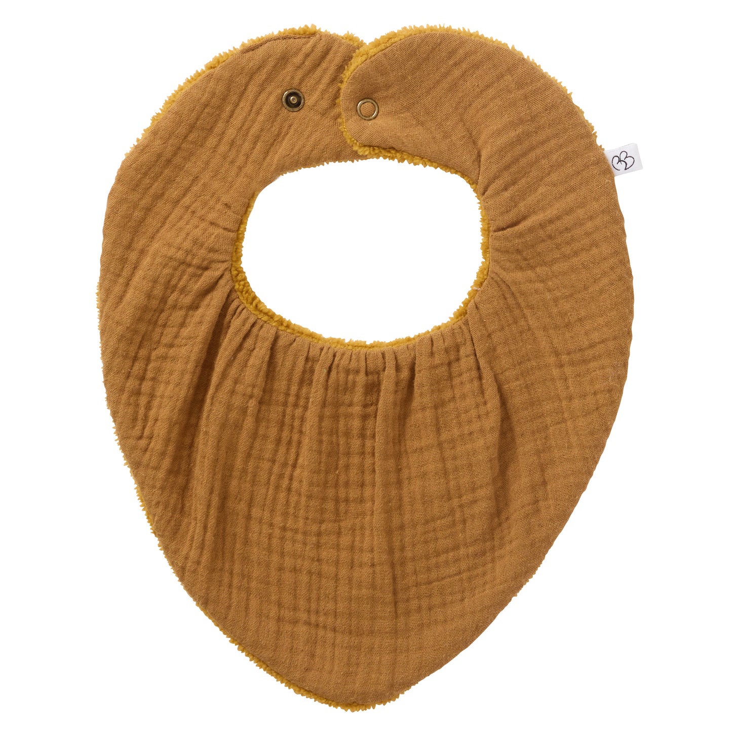 Bavoir bandana réversible Havane