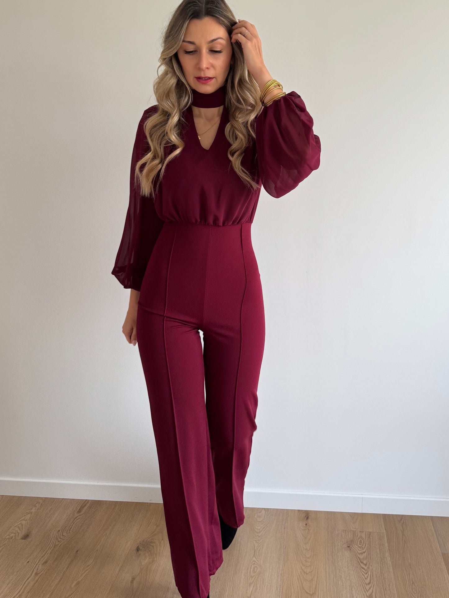 Combinaison Diana Bordeaux