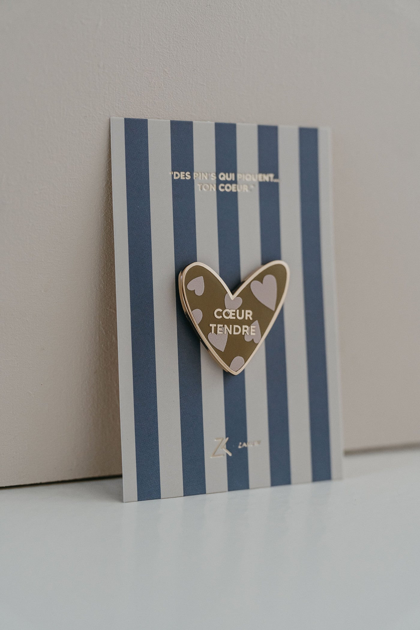 Pin’s cœur tendre