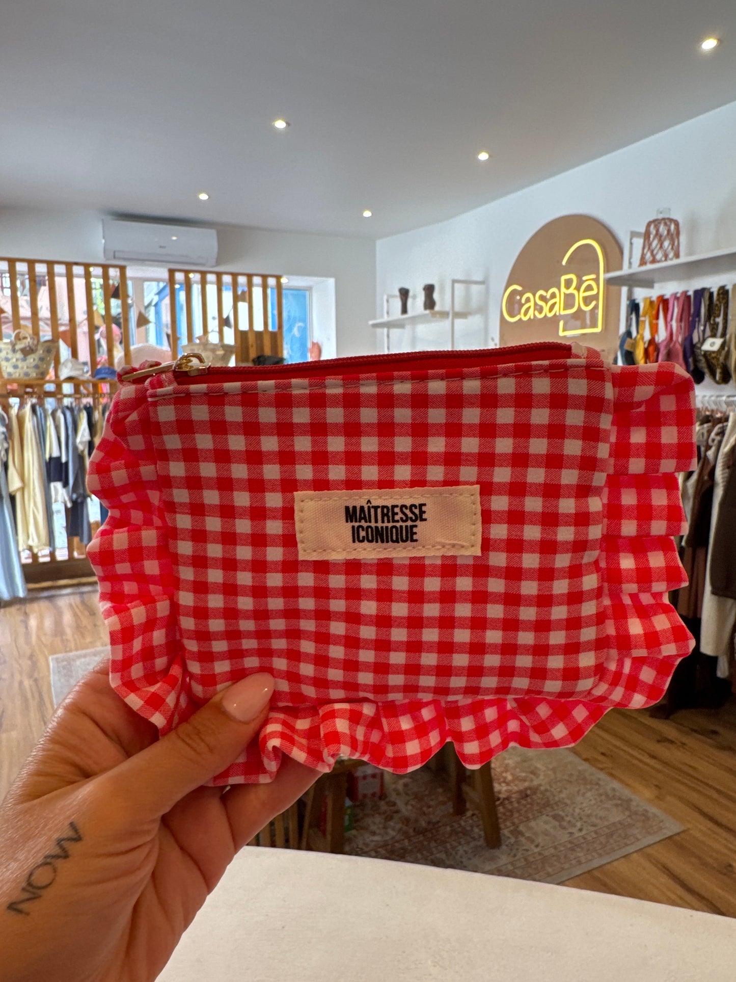 Petite trousse Maîtresse iconique ( Vichy)