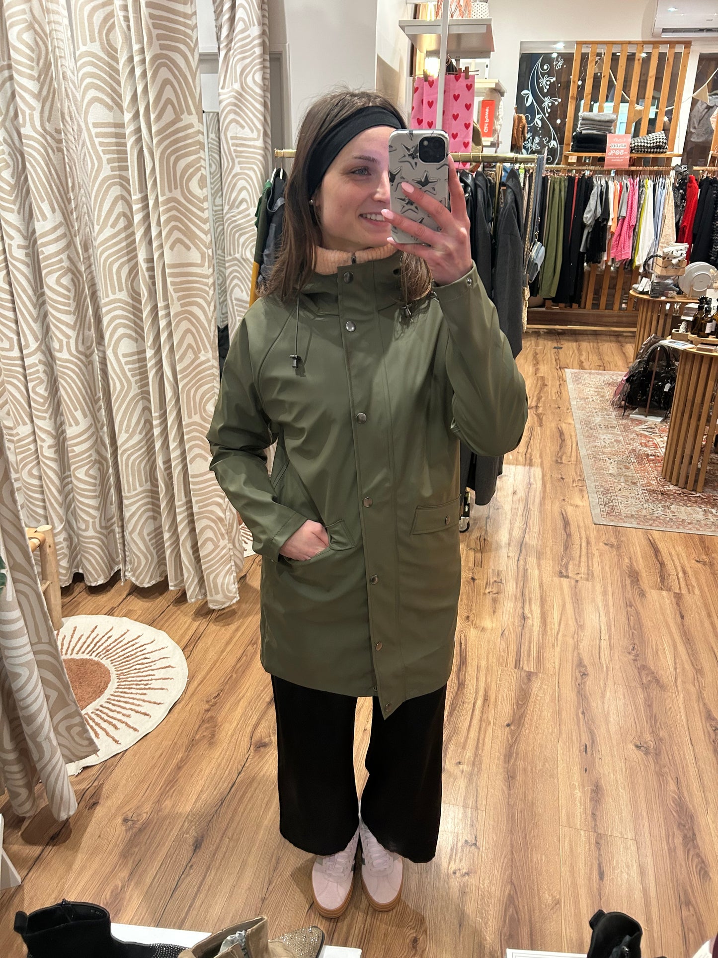 Imperméable kaki IHTAZI