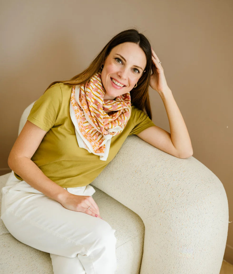 Foulard Mona pétale (2 tailles)