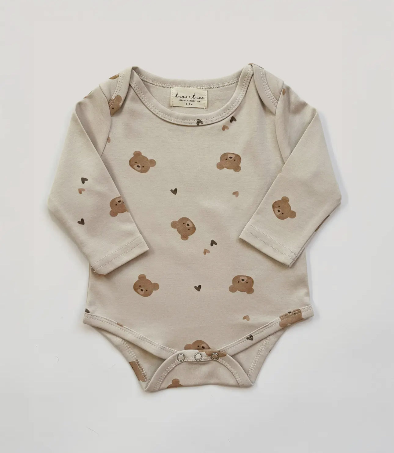 Body bébé Petits Amis Ours Avoine