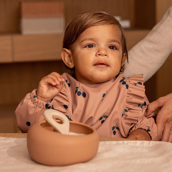 Sparia bowl with spoon - blossom