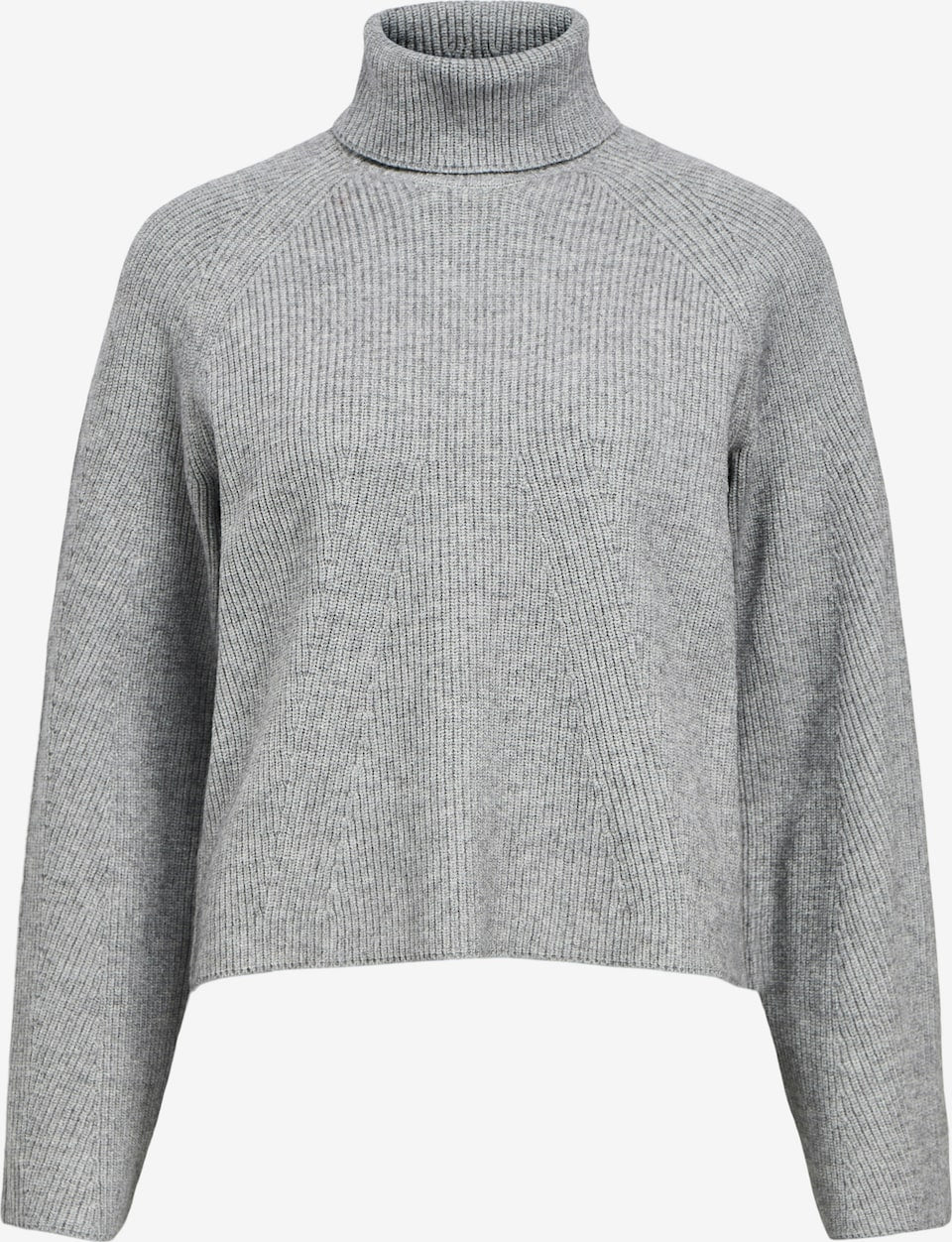 Pull col roulé gris OBJVIOLA