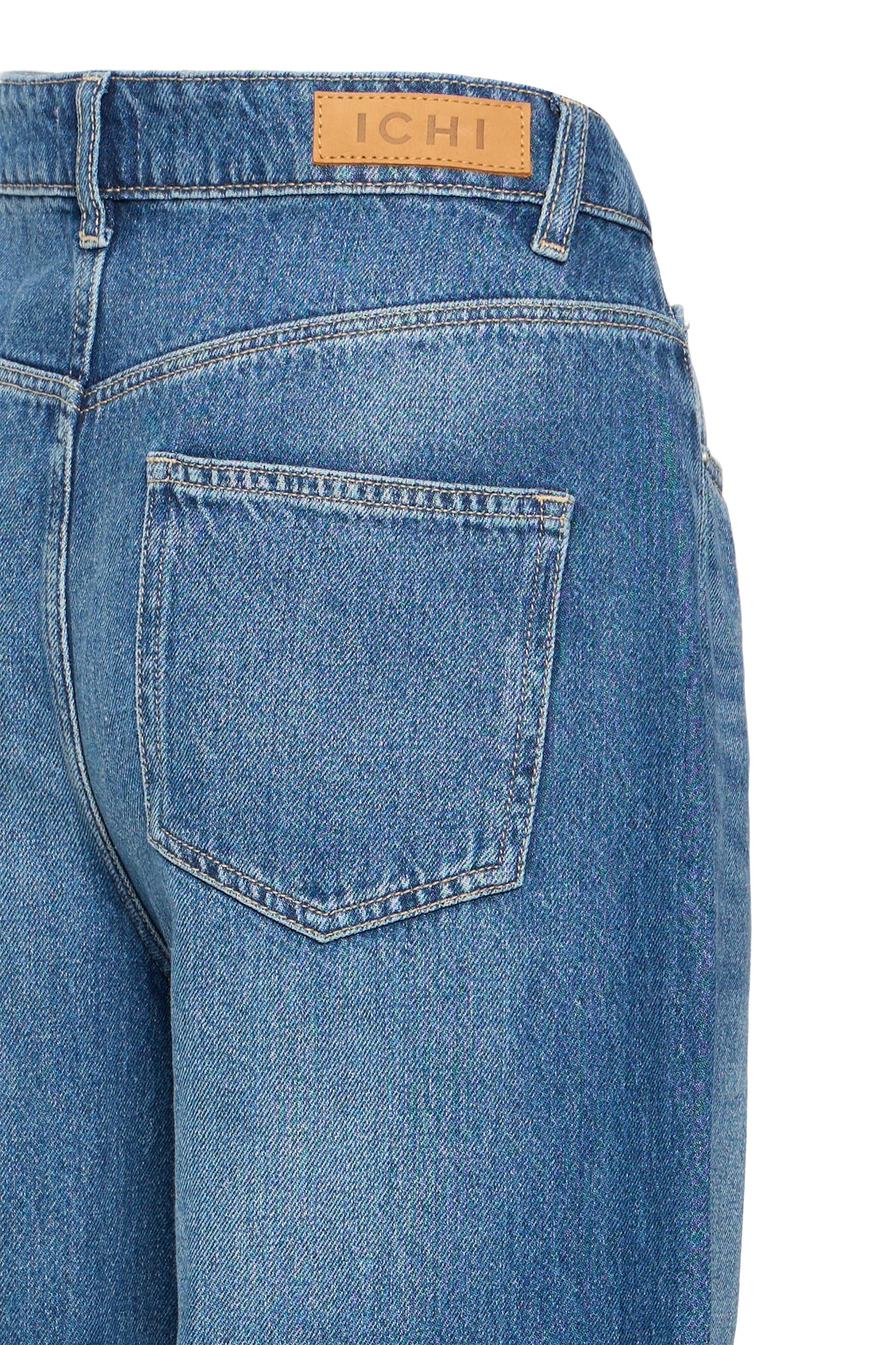 Jeans Barrel Berisel - Washed Médium Blue