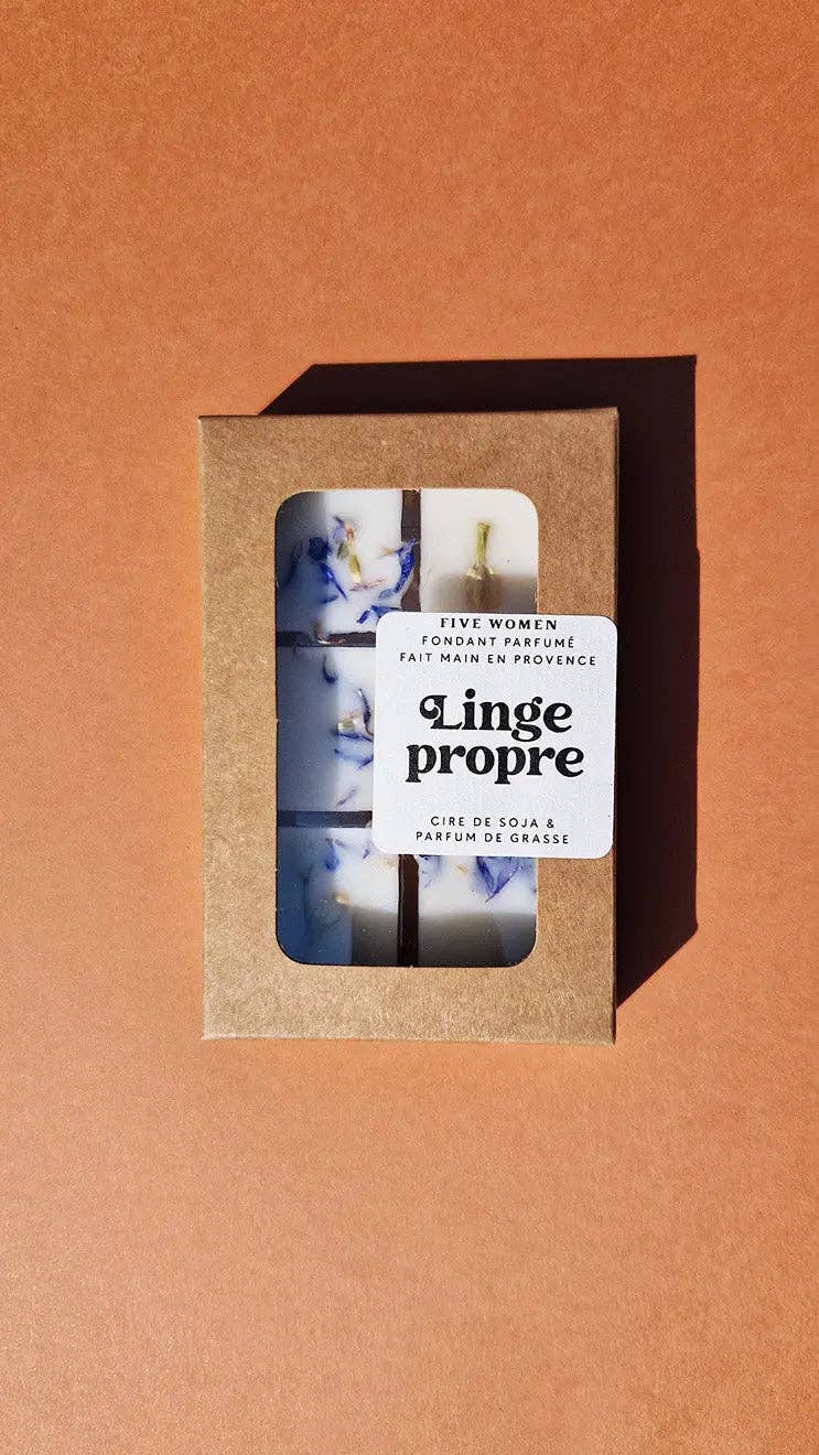 Fondants parfumés - senteur Linge propre