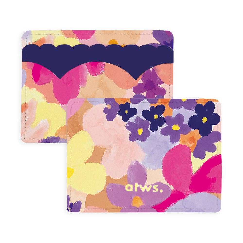 Porte-cartes Jardin de fleurs