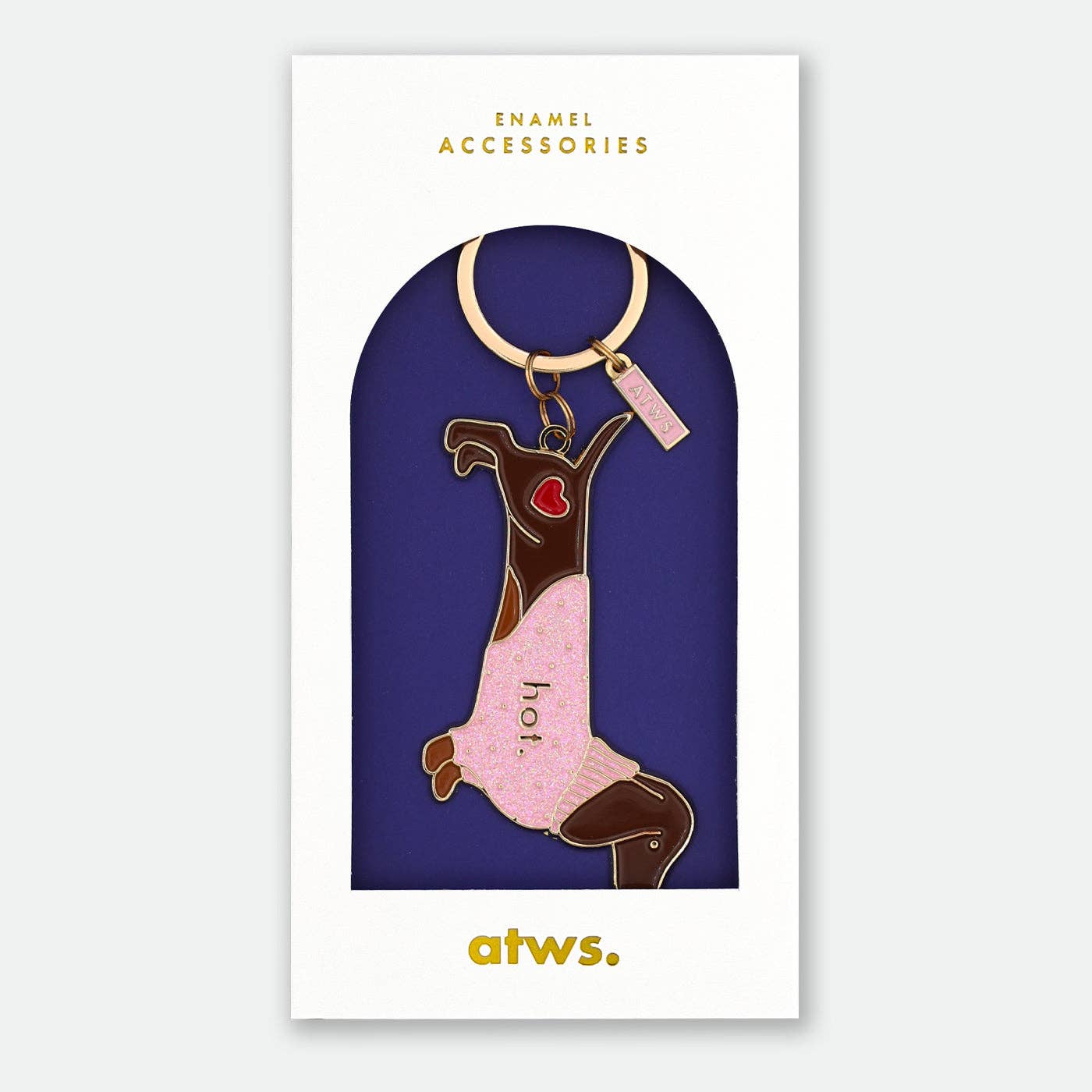 Teckel chaud - Porte-clés