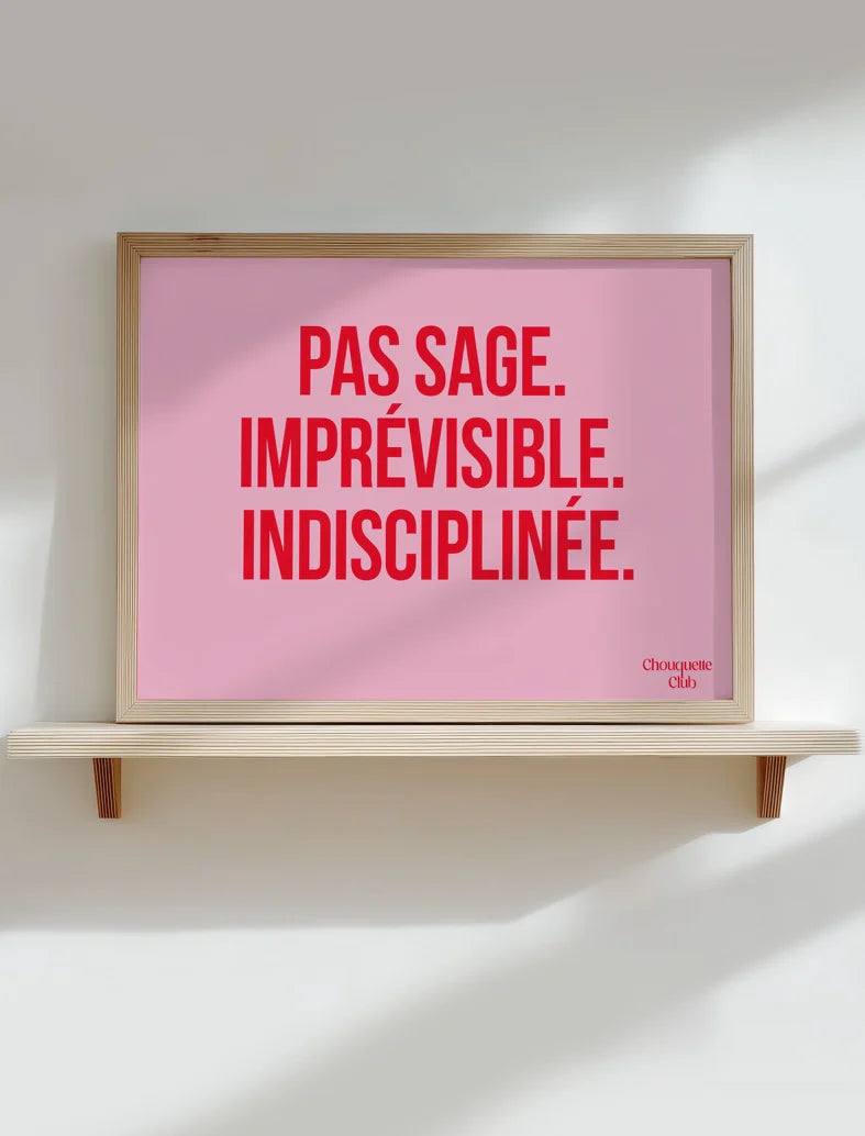 Pas sage et imprévisible A3