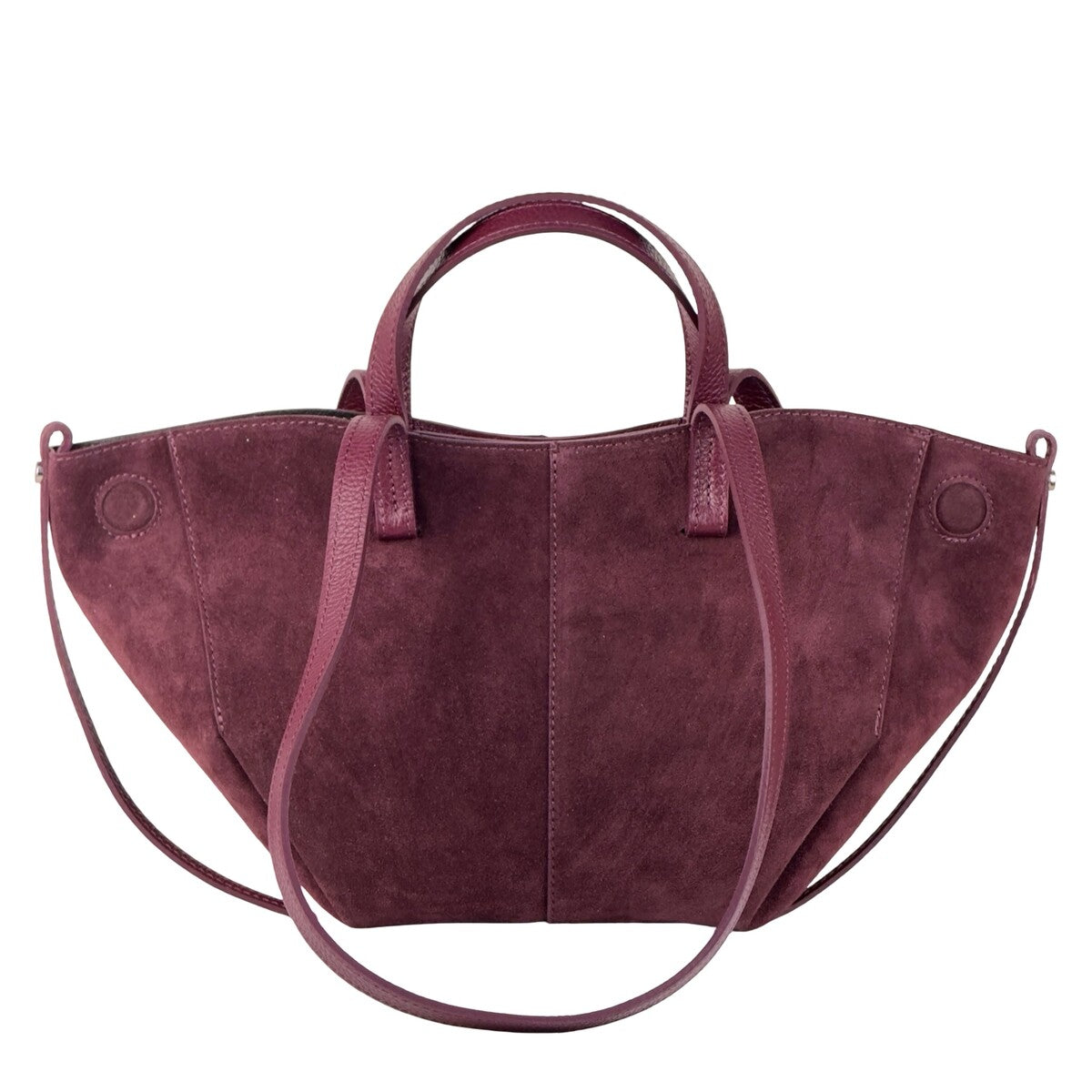 Sac Giada daim bordeaux