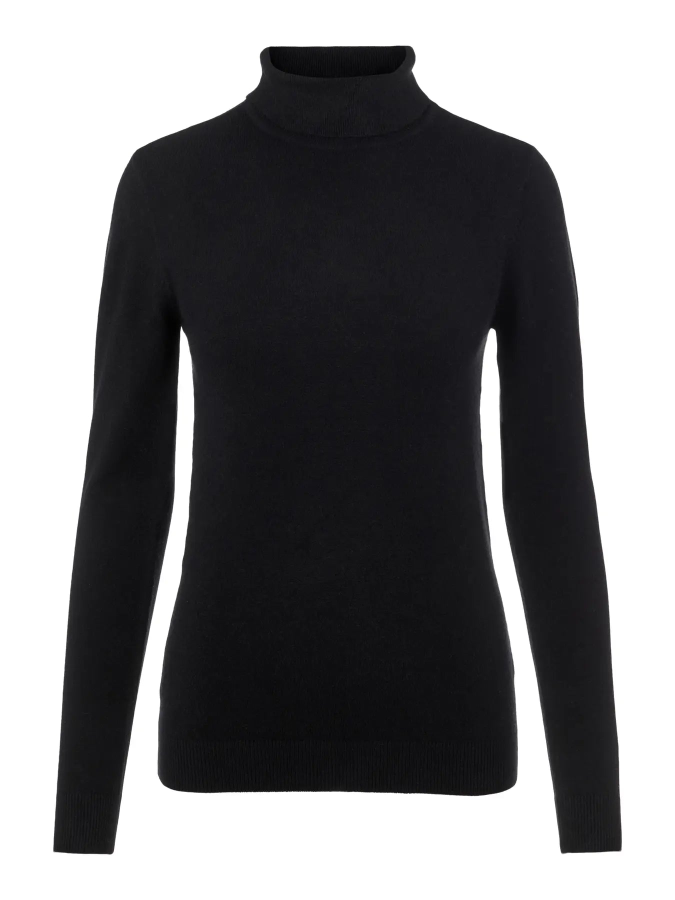 Pull col roulé Thess Black