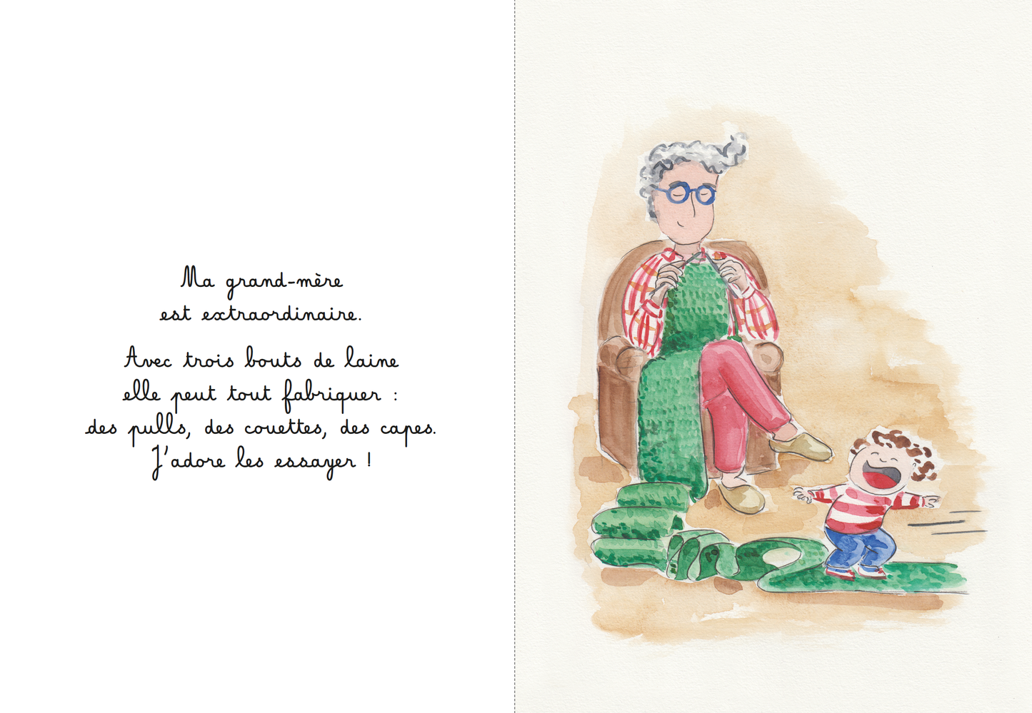 Grand-mère : livre enfant