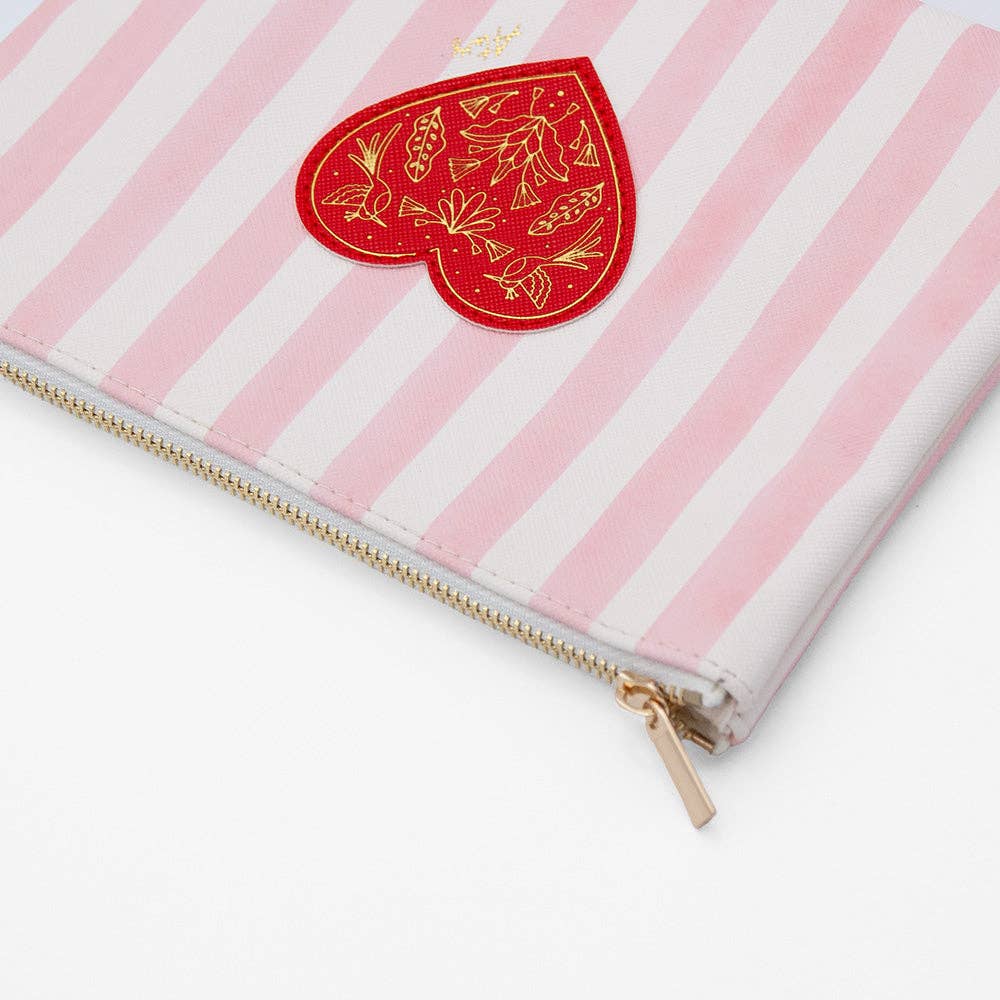 Pochette Pink Stripes