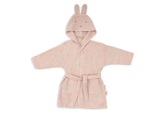 Peignoir éponge Miffy - Silky rose