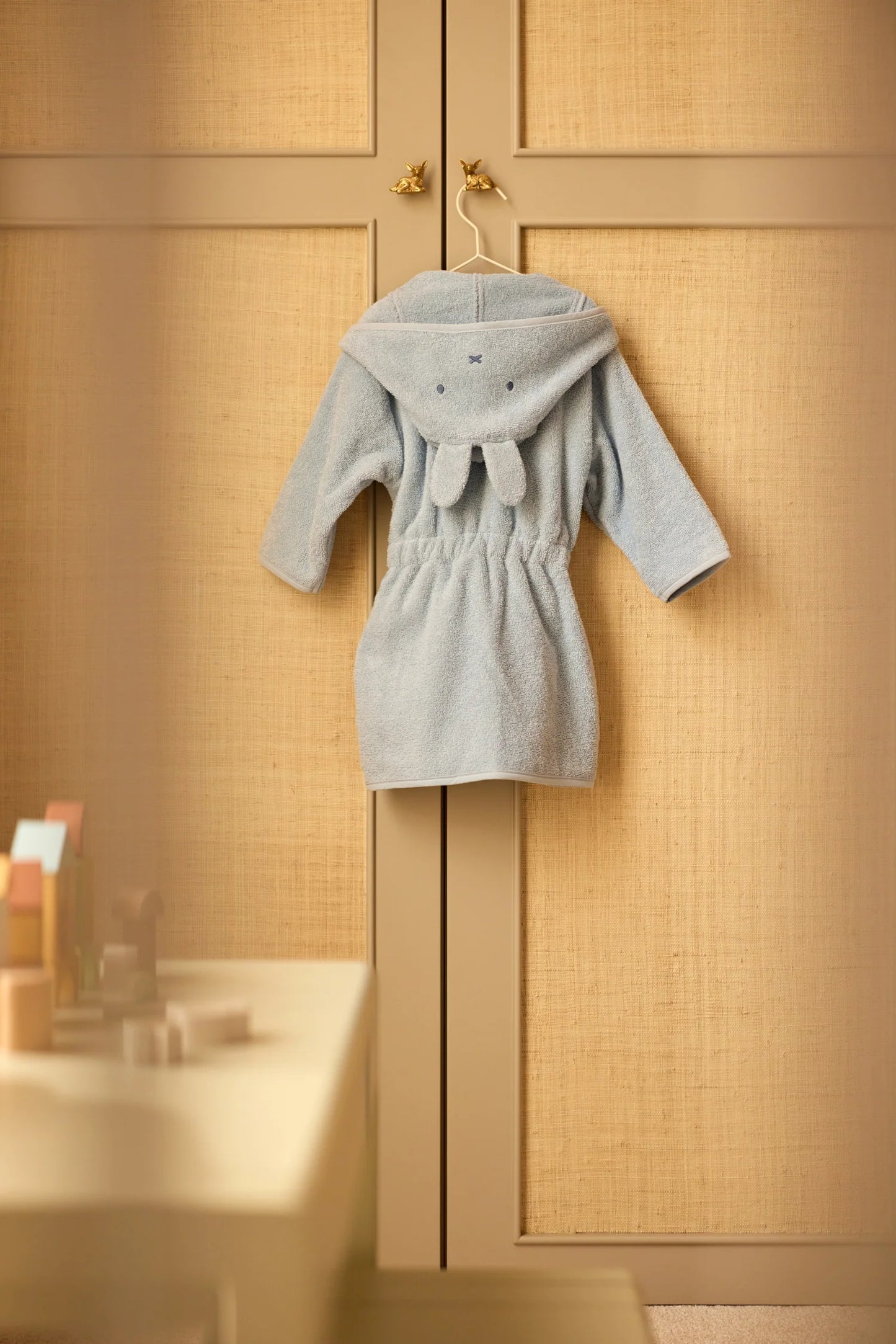 Peignoir éponge Miffy - Cloudy Blue