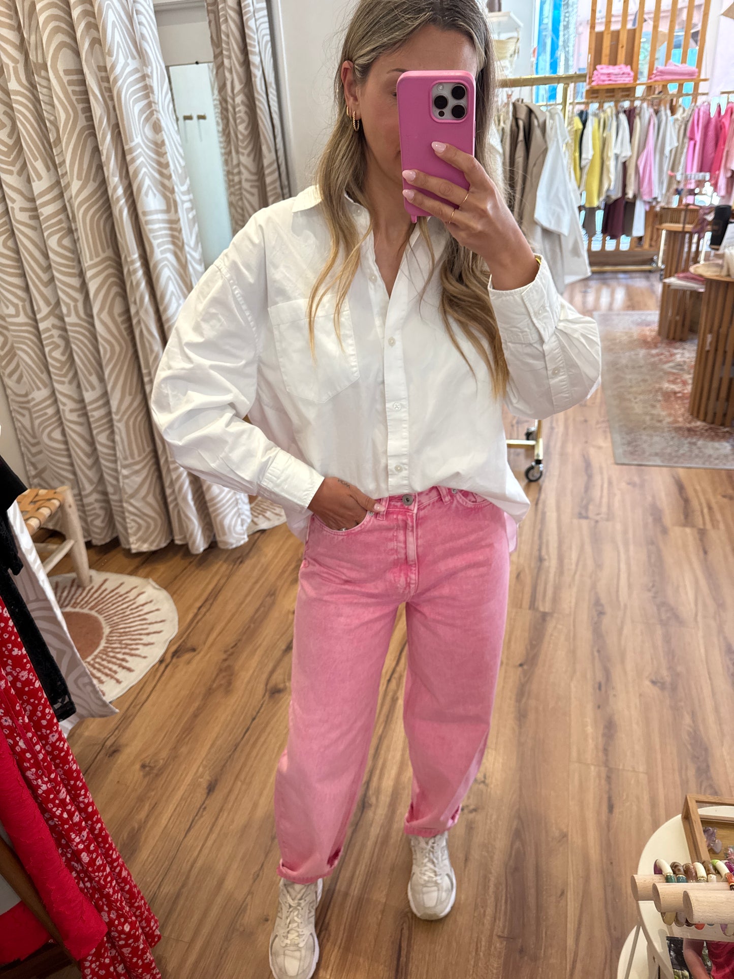 Jeans Avena rose