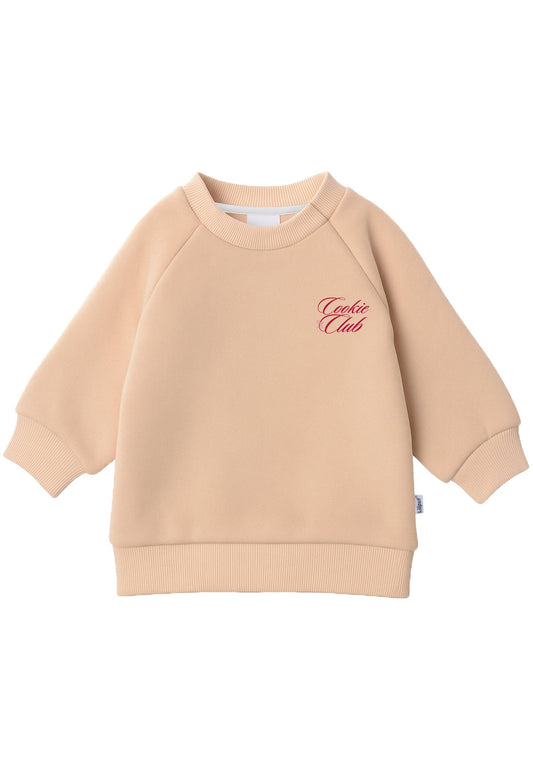 Sweat-shirt Cookie Crew beige Mini Me