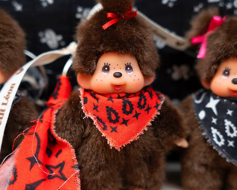 Porte clés grigri Kiki - Mimi Bandana Rouge