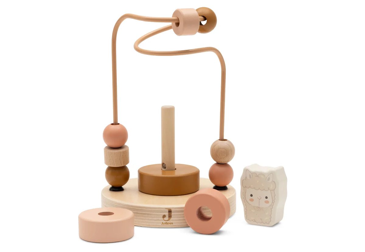 Boullier Spirale / Empilable en bois - Alpaca Paco