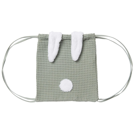 Sac à dos lapin vert de gris