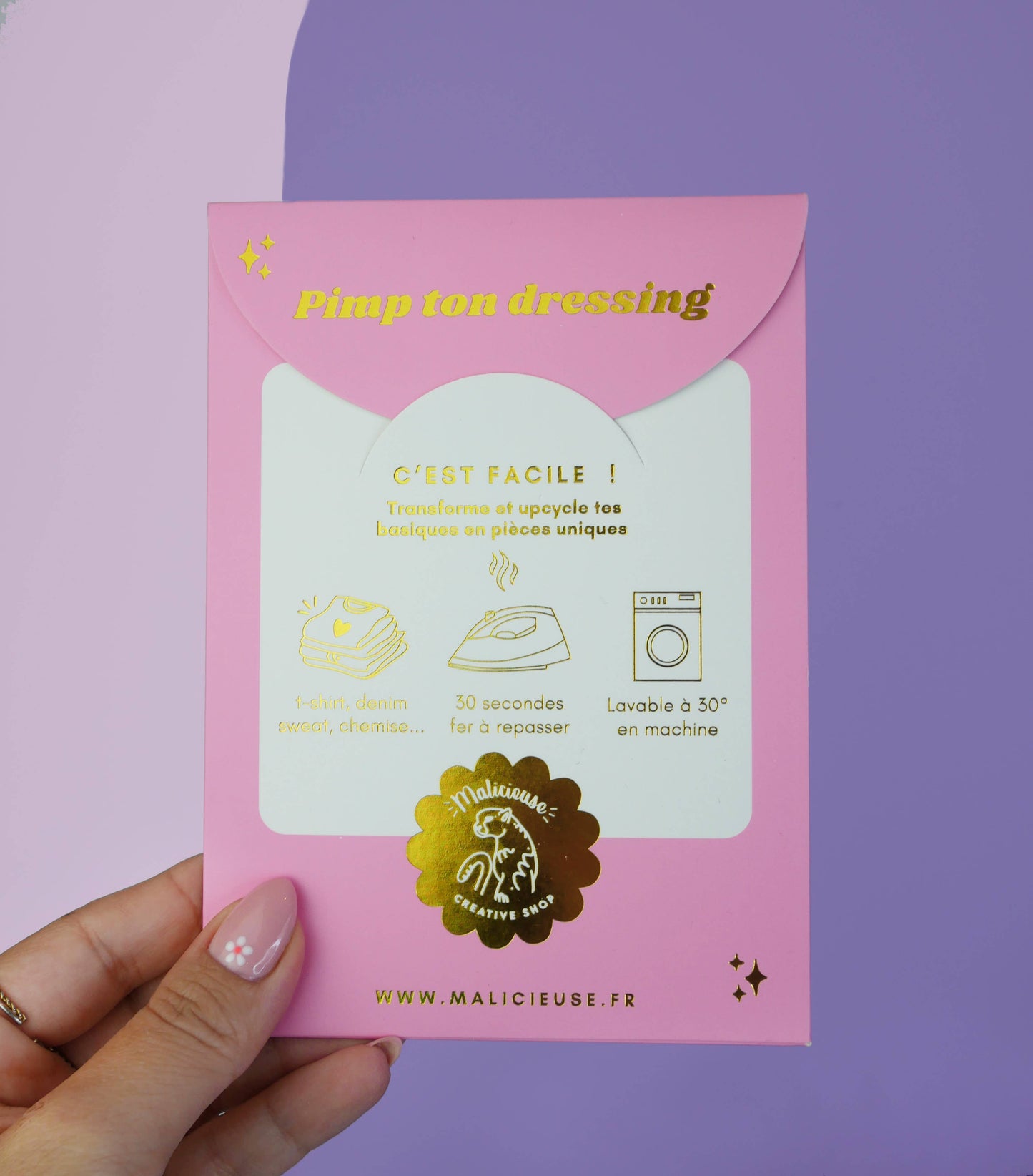 Patch Thermocollant Gold Lune