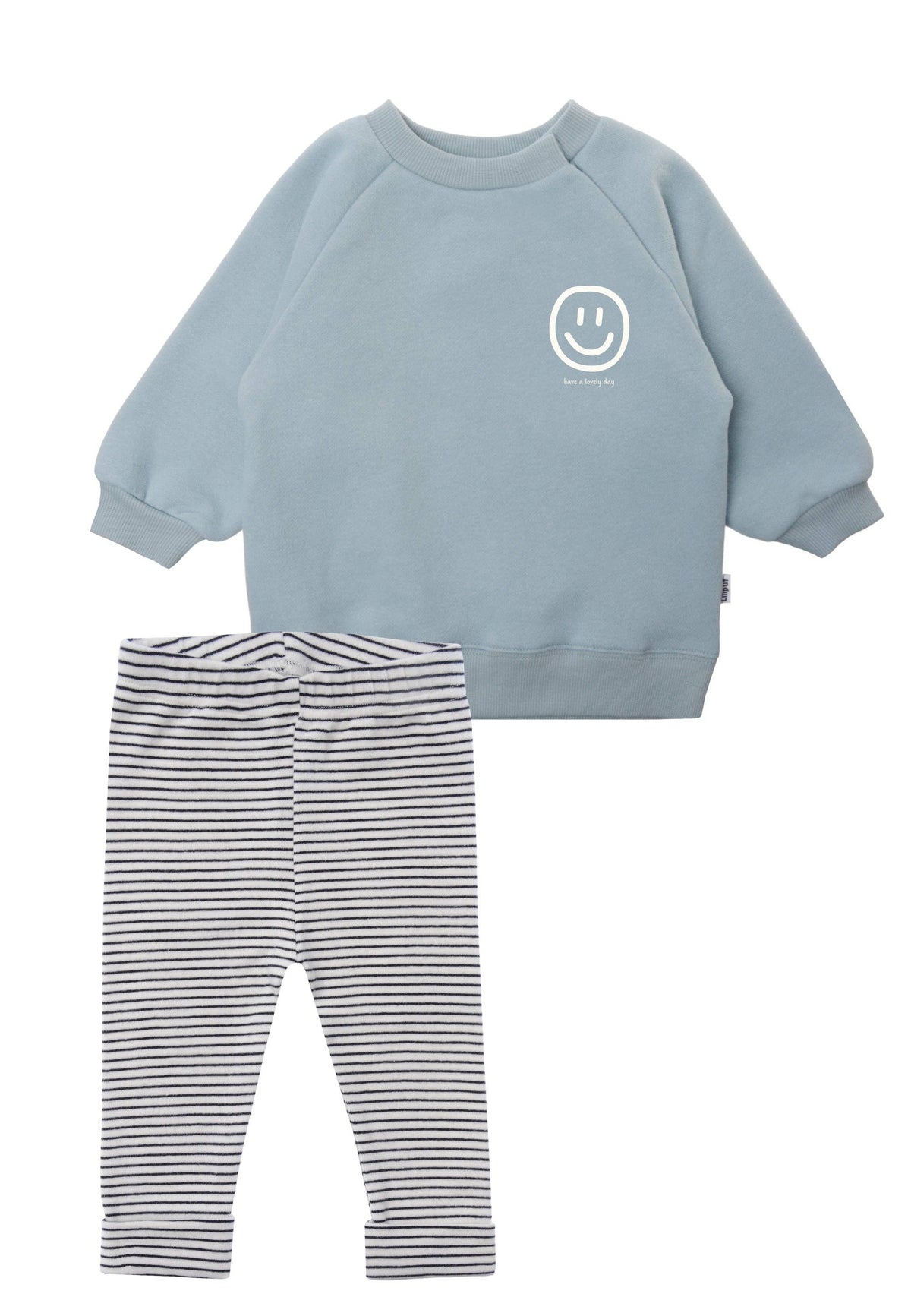 Ensemble 2 pièces avec sweat-shirt et leggings "Smiley"