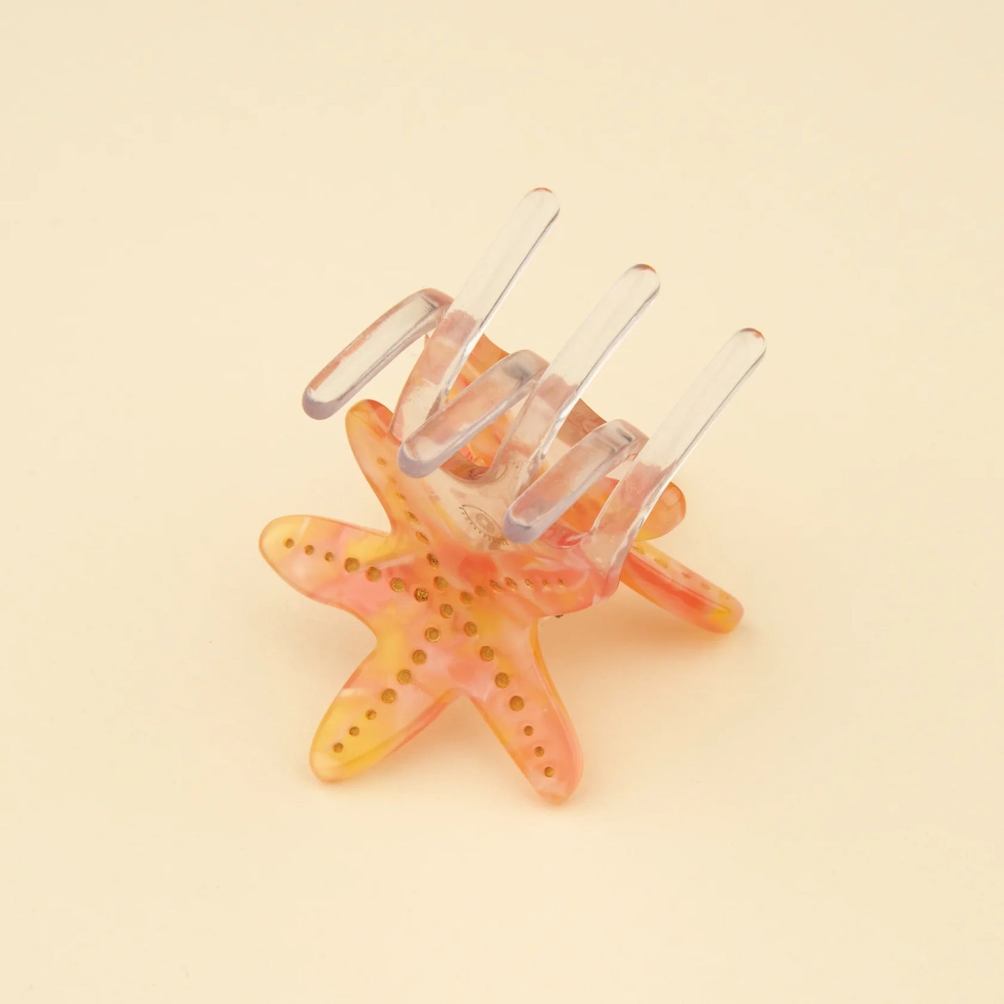 Mini pince à cheveux étoile de mer