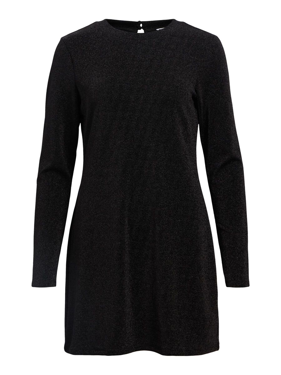 Robe paillettes noire FILIPA