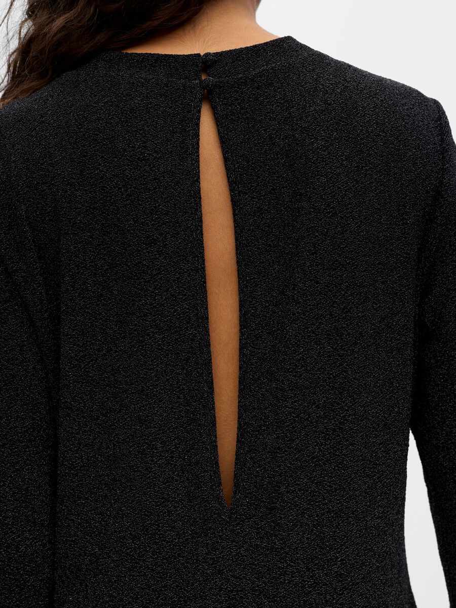 Robe paillettes noire FILIPA