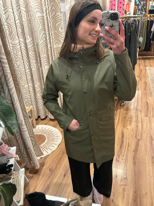 Imperméable kaki IHTAZI