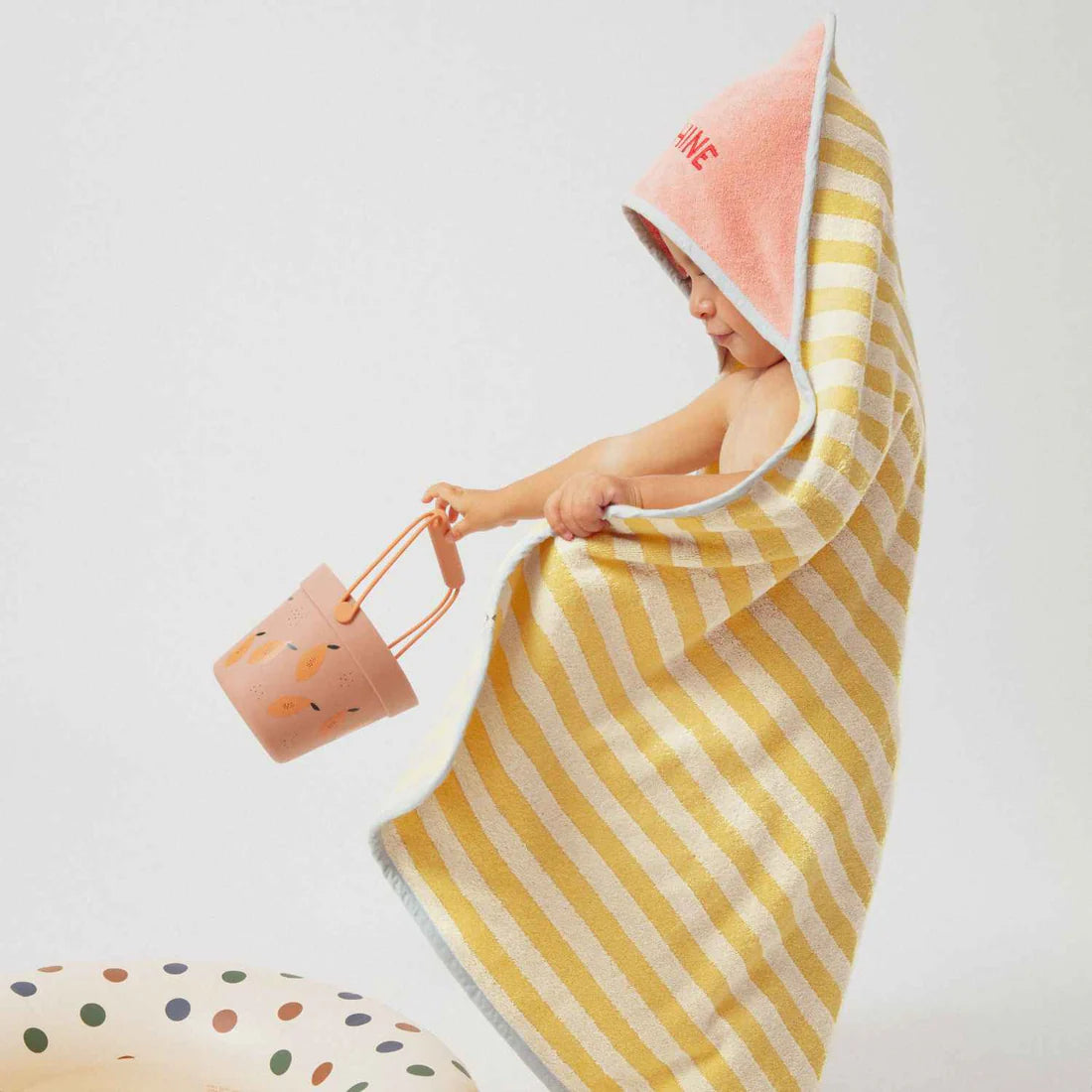 Serviette bébé Sunshine - Éponge Jaune