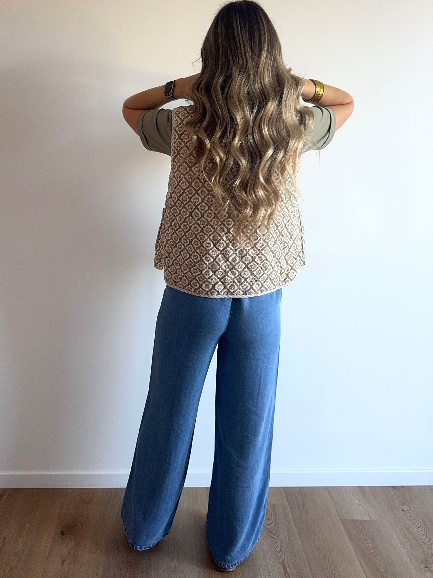 Pantalon Lisa Wide Light Blue Denim