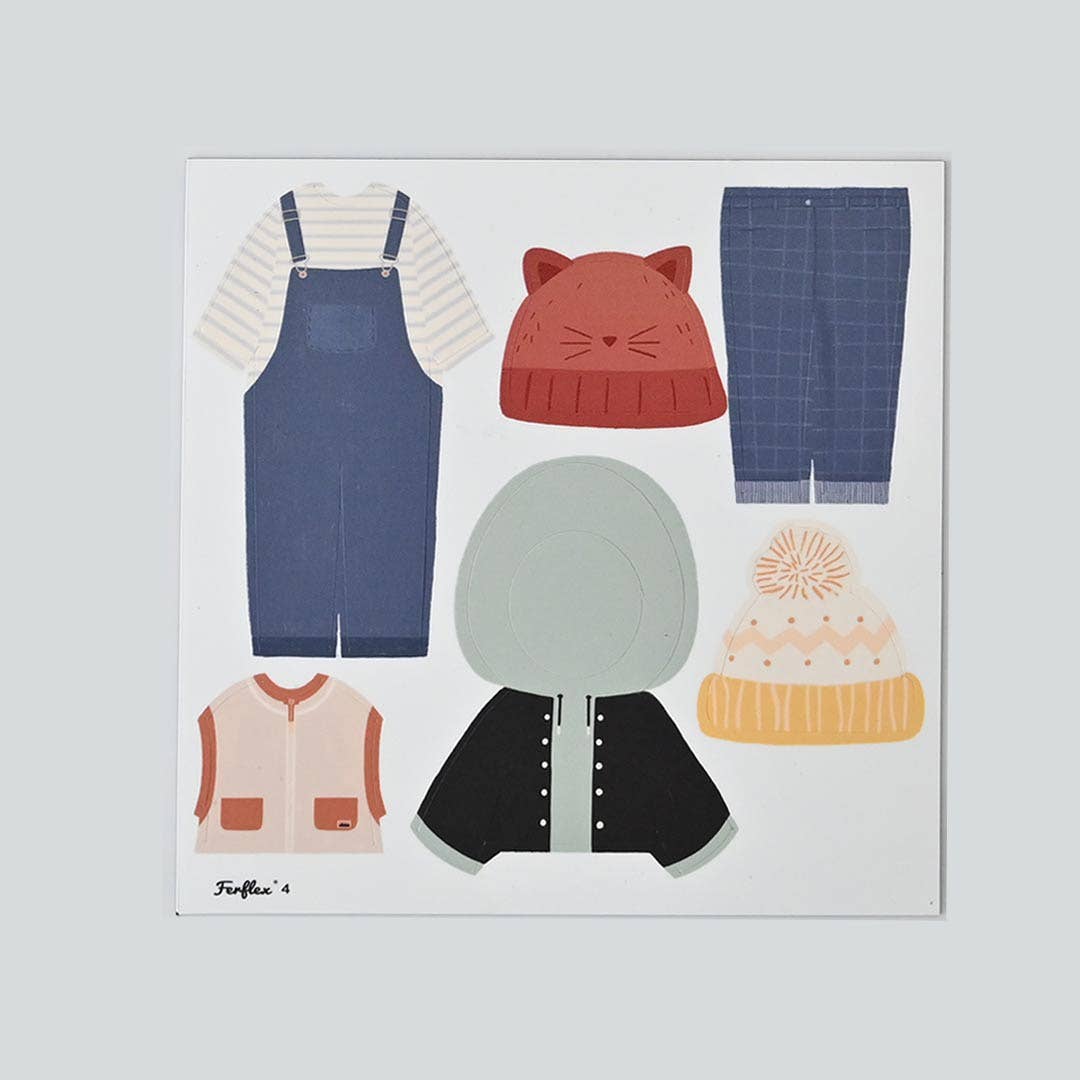 POUPEE MAGNETIQUE - SILHOUETTE A HABILLER – GARÇON