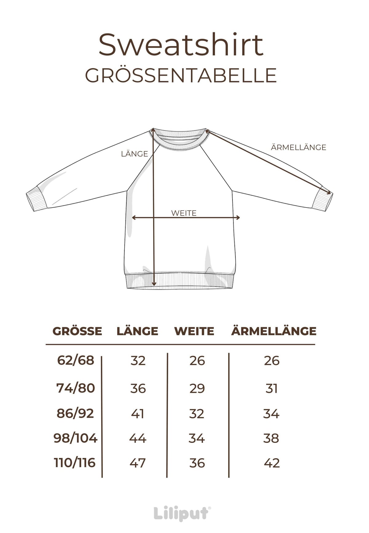 Sweatshirt beige « Cacao before Chaos » Édition Mini and Me
