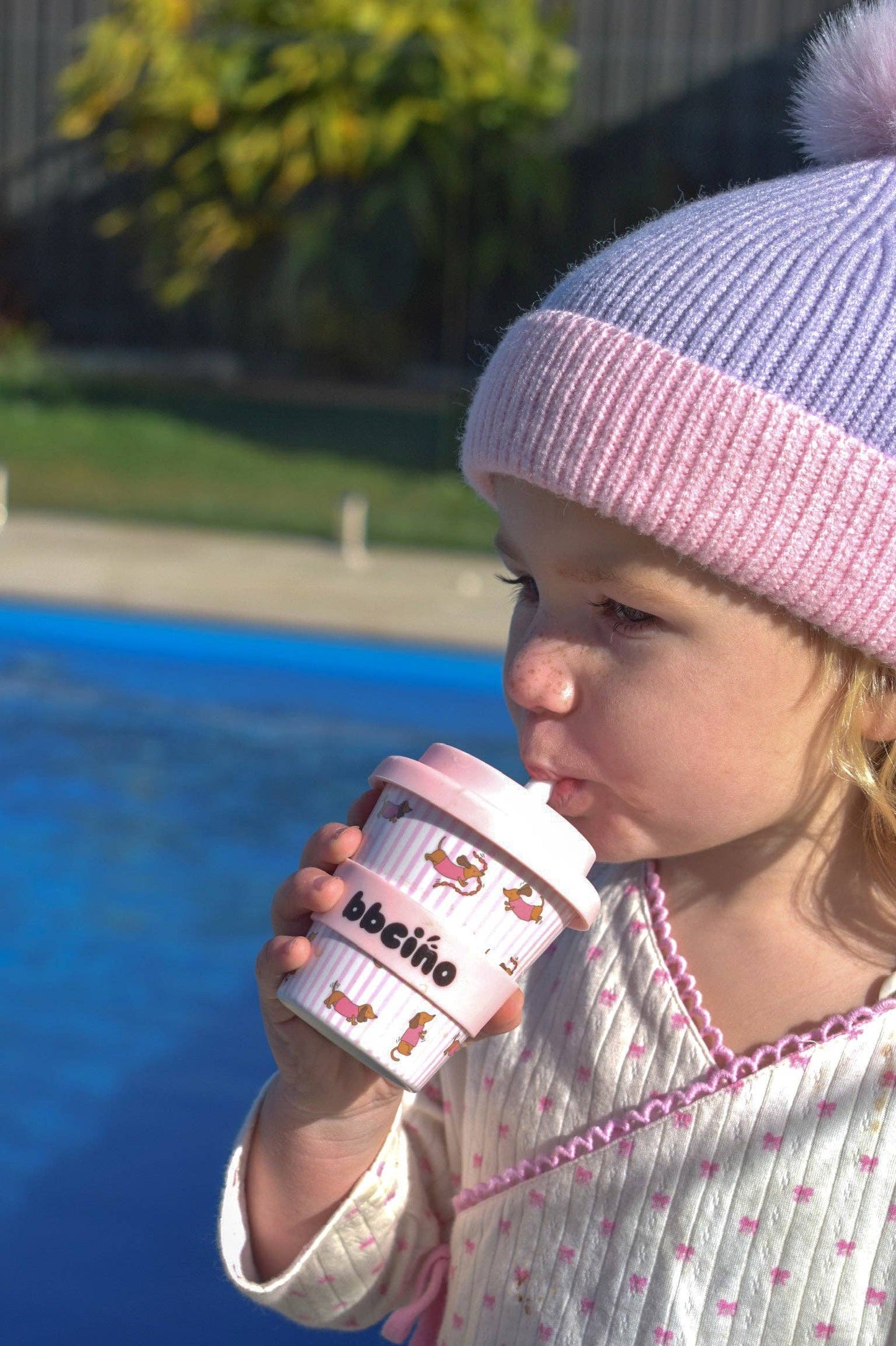 Tasse Babycino Teckel Rose - 120ml