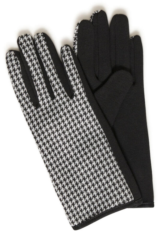 Gants Aidina Noir et Blanc